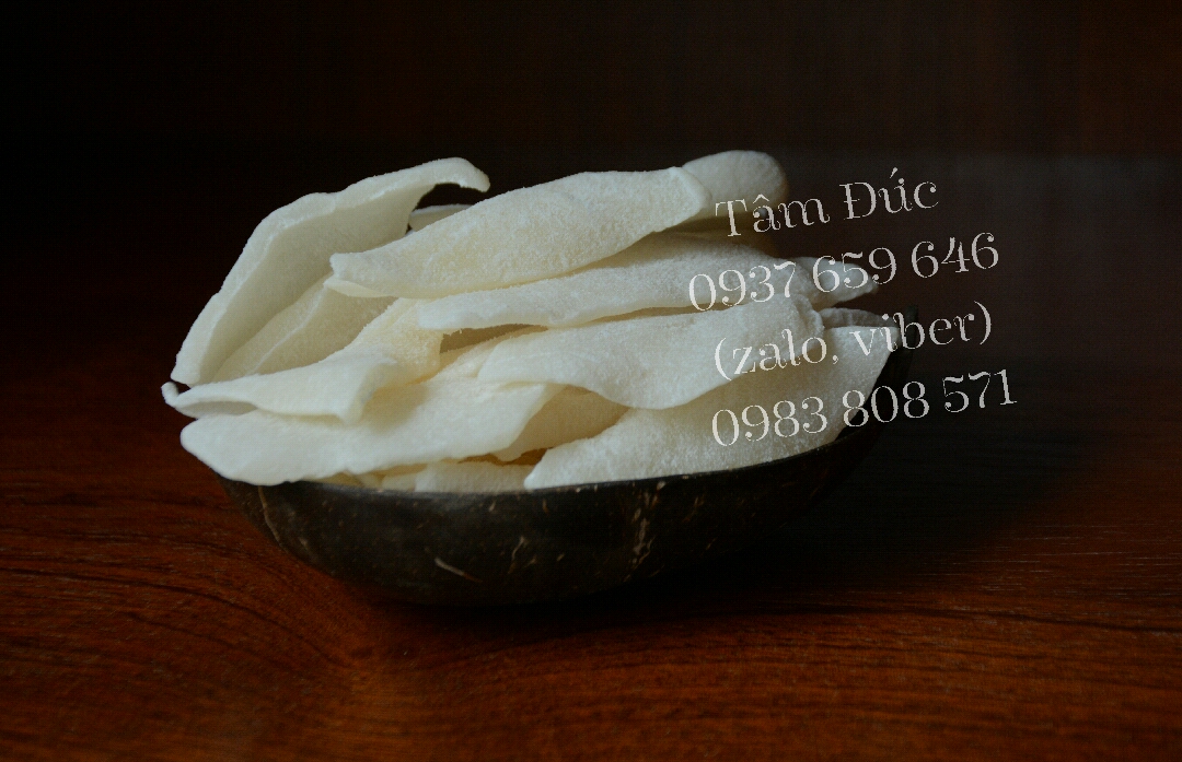 Mứt dừa non miếng vị truyền thống