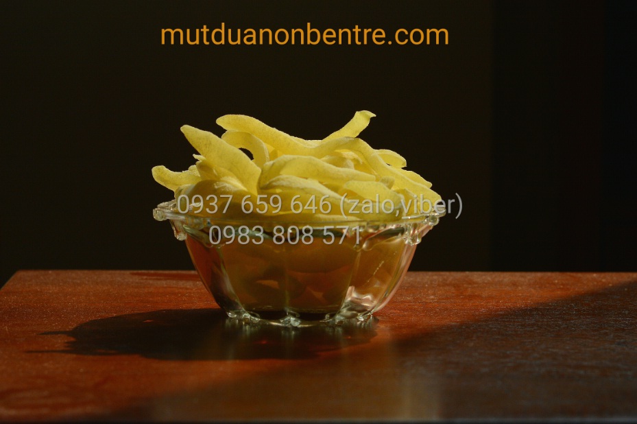 Mứt dừa non vị Sầu riêng